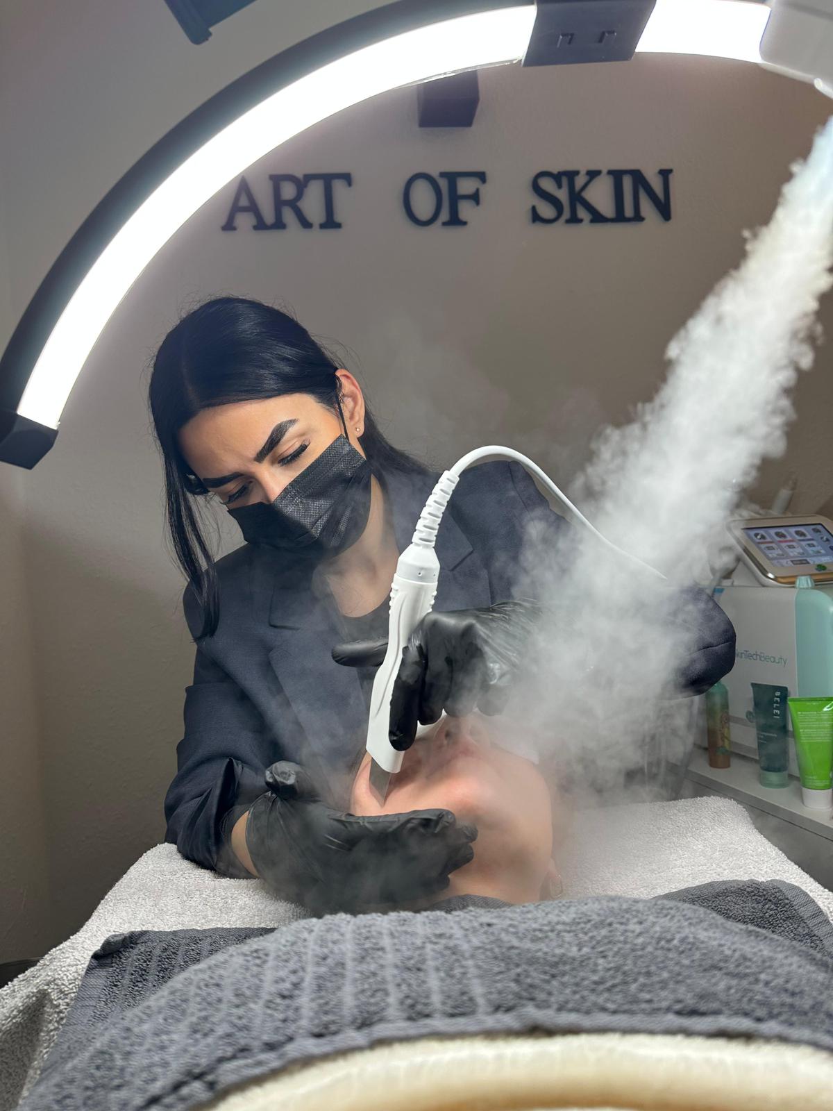 Aqua Facial im Behandlungsraum von Sea Beauty Cosmetics
